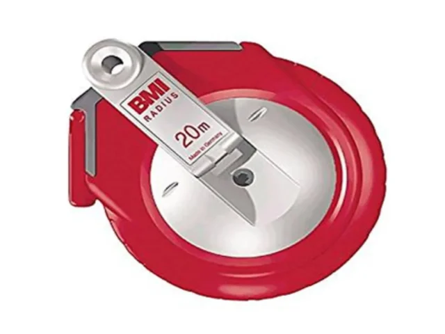 BMI Fiberglass Reel Measuring Tape 20 m RADIUS GLASFIBER (9903140002)