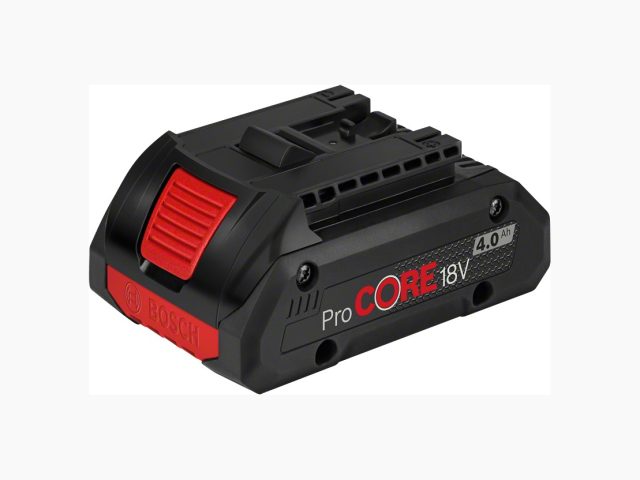 بطارية ProCORE18V 4.0 أمبير بوش (1600A0193L)