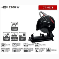 ديسك قطعية حديد 14" 2200 واط كراون (CT15232)