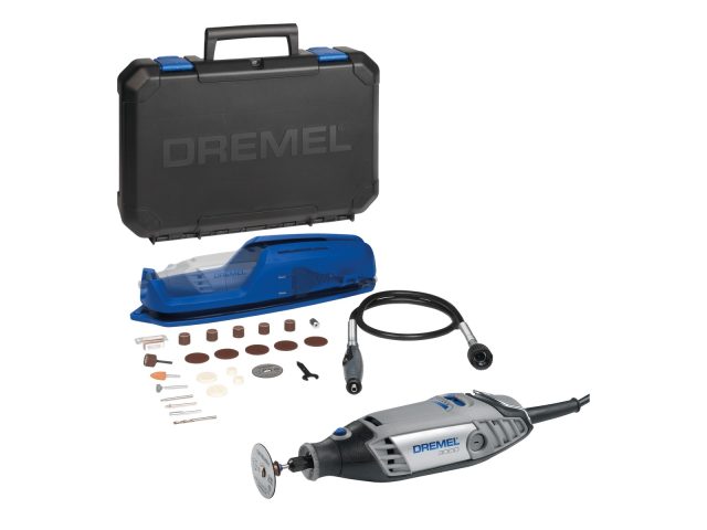 أداة دوّارة Dremel 3000 - 3000-1/25 إصدار EZ wrap دريميل (F0133000JP)
