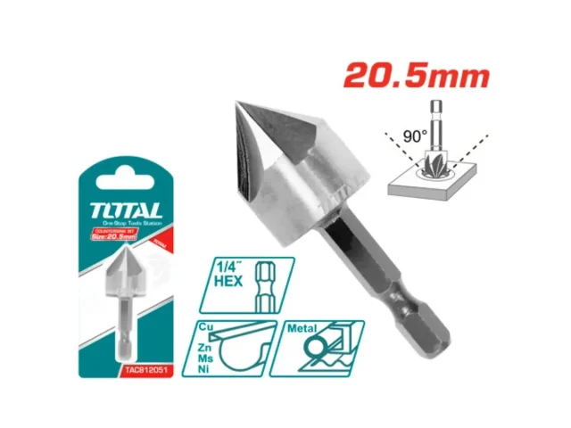 بنطه تخويش 20.5 مم توتال (TAC812051)