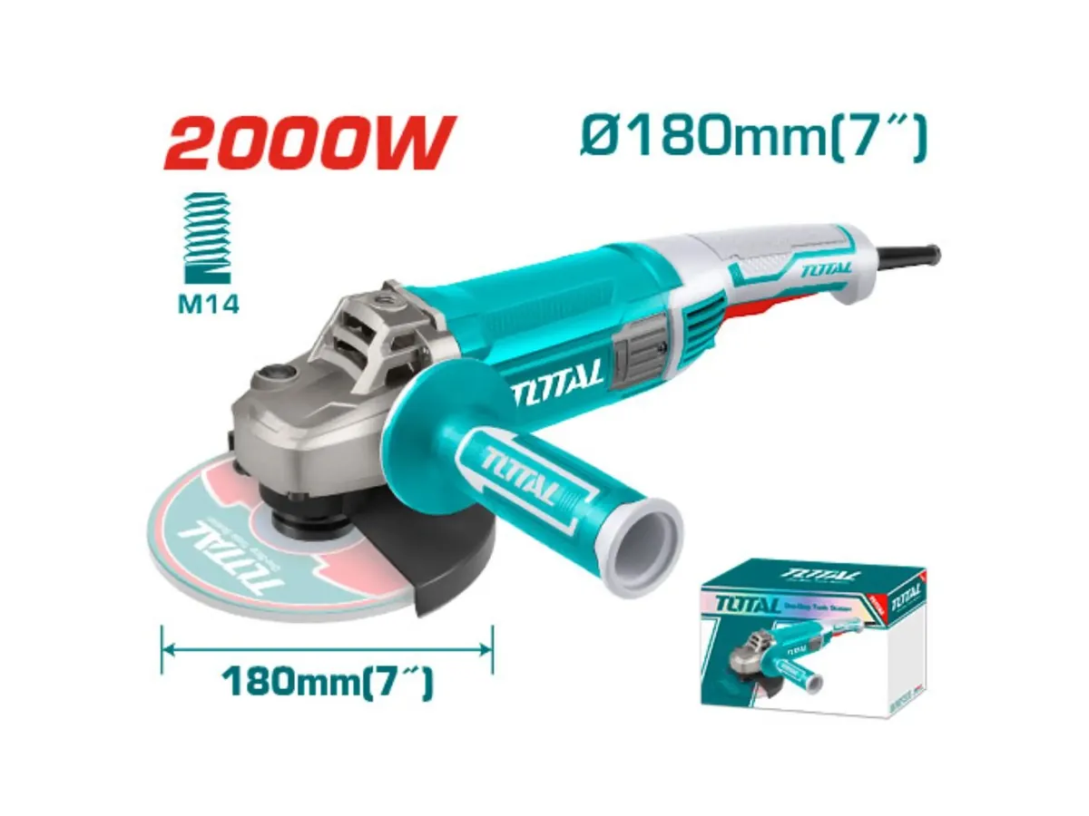 Total Angle Grinder, 7", 2000 W (TG12018026)