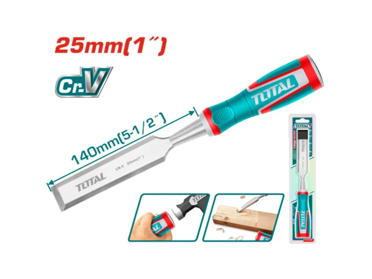 ازميل 25 مم توتال (THT41256)