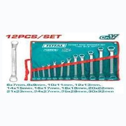 طقم مفتاح مشرشر 12 قطعه 6-32 مم توتال (THT1024121)